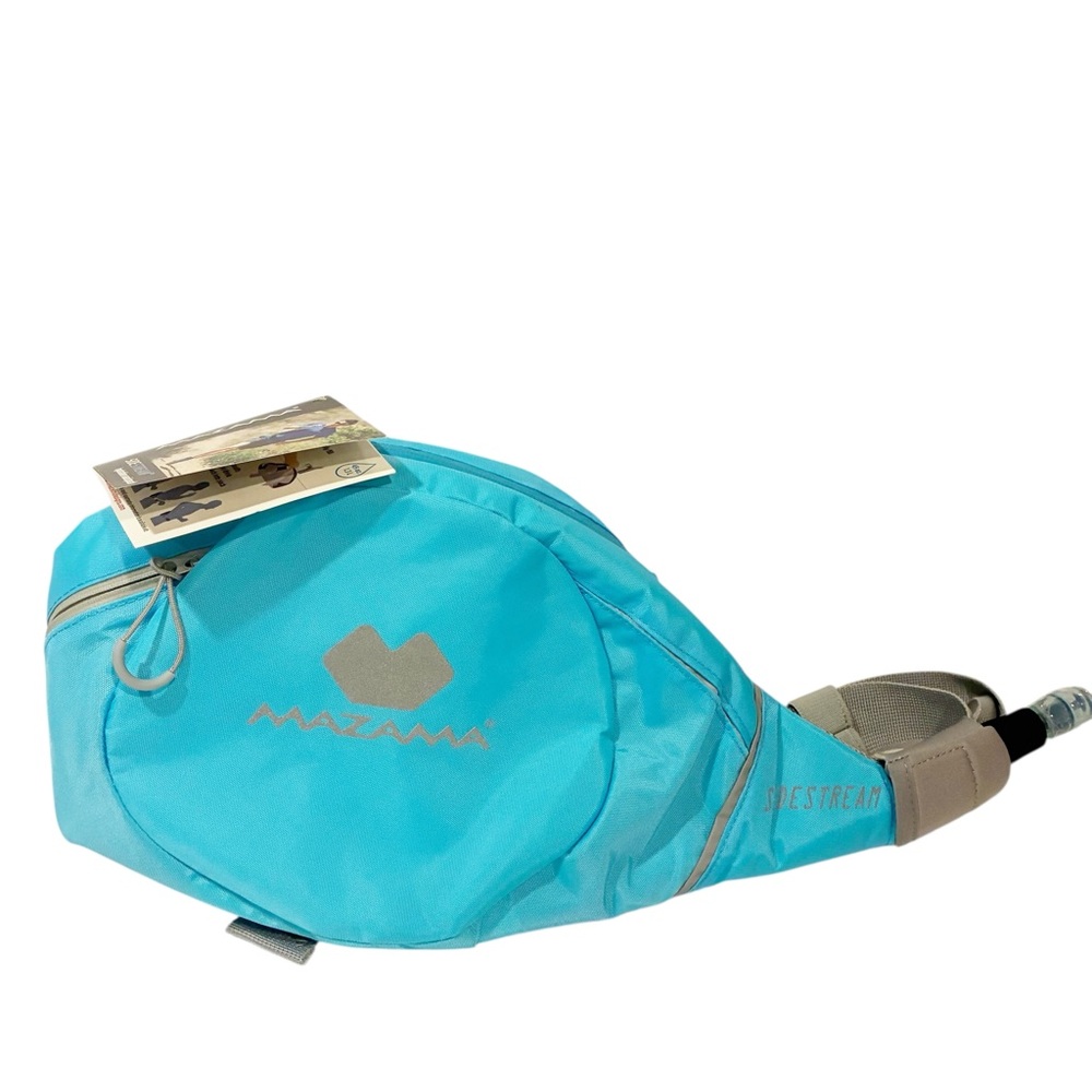 Mazama Sidestream Blue HYDRATION WAIST-PACK 1.3 LITER / 45‎ OUNCE Outdoor NEW